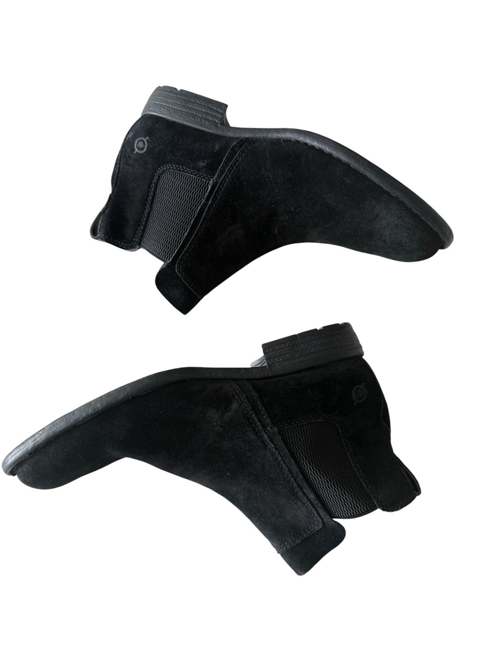 Born Black Suede Chelsea Ankle Boots - Picture 2 of 7